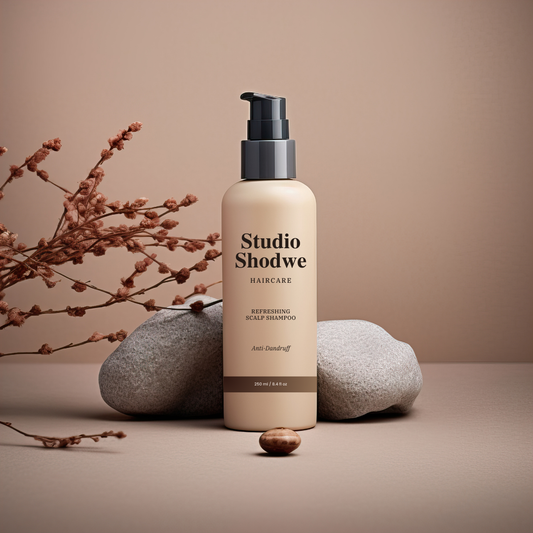 Brown White Elegant Neutral Branding Inclusive Skincare Mockup